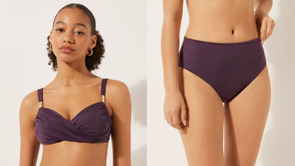 El bikini de Vicky Martín Berrocal, en un montaje de fotos