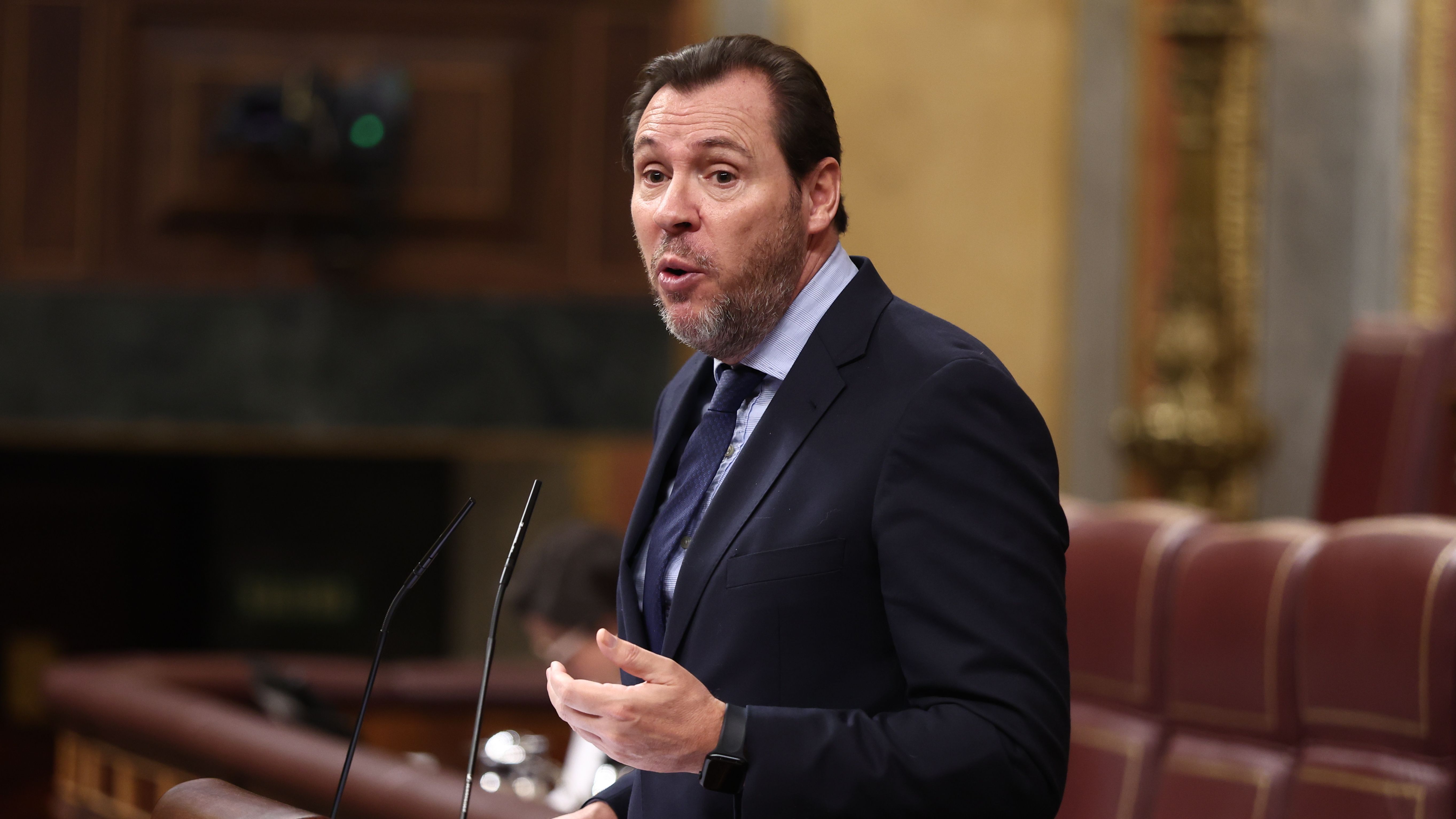 El ministro de Transportes y Movilidad Sostenible, Óscar Puente