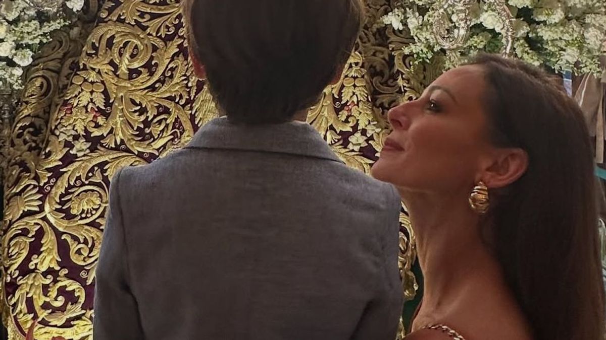 Eva González y su hijo Cayetano