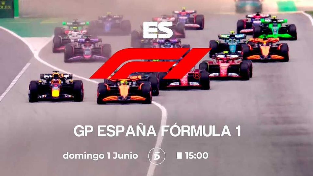 El Gran Premio de España de Fórmula 1, el domingo 1 de junio a las 15.00 h. en Telecinco