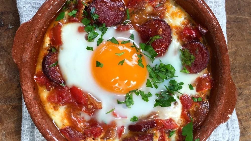 Huevos a la flamenca