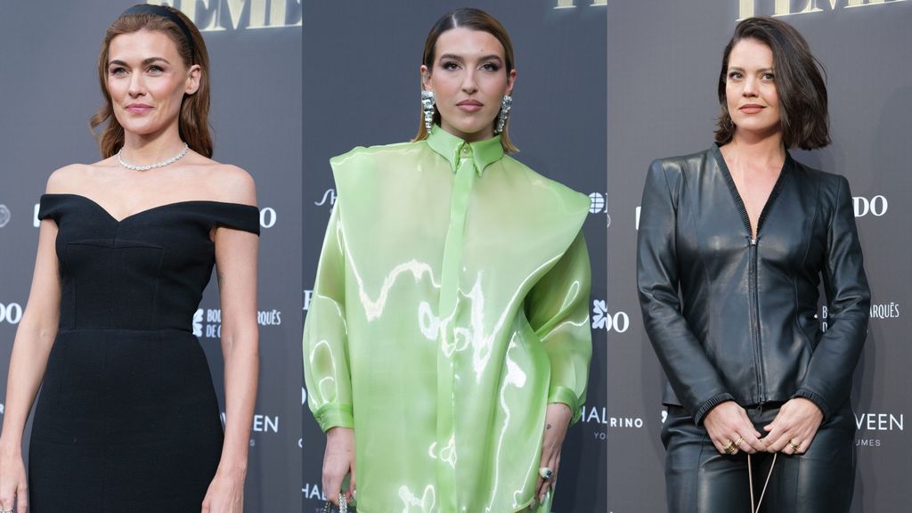 Marta Nieto, Alba Díaz e Isabelle Junot, en los premios Yo Dona Poder Femenino