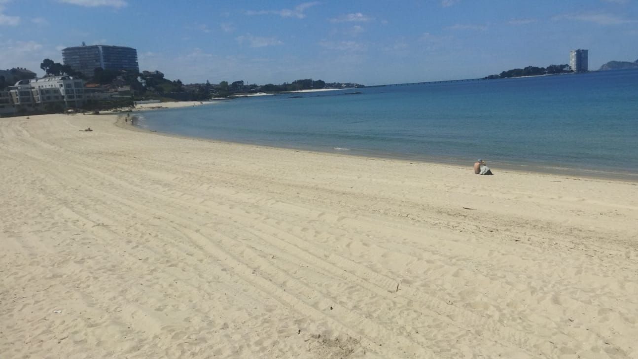 Playa de Samil en Vigo