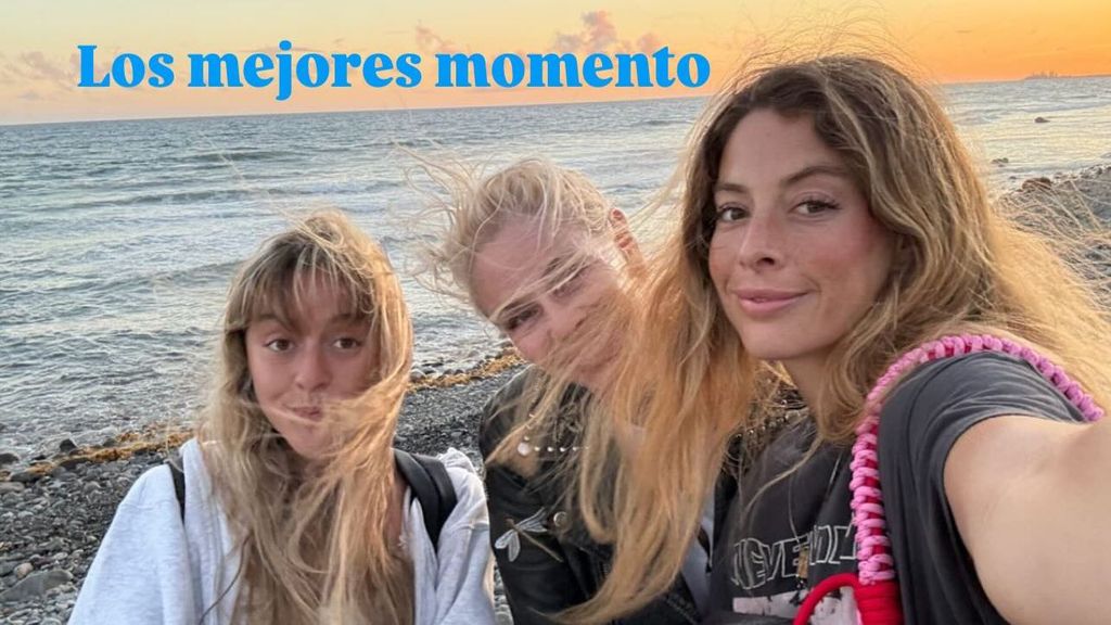 Belén Rueda y sus hijas, Belén y Lucía