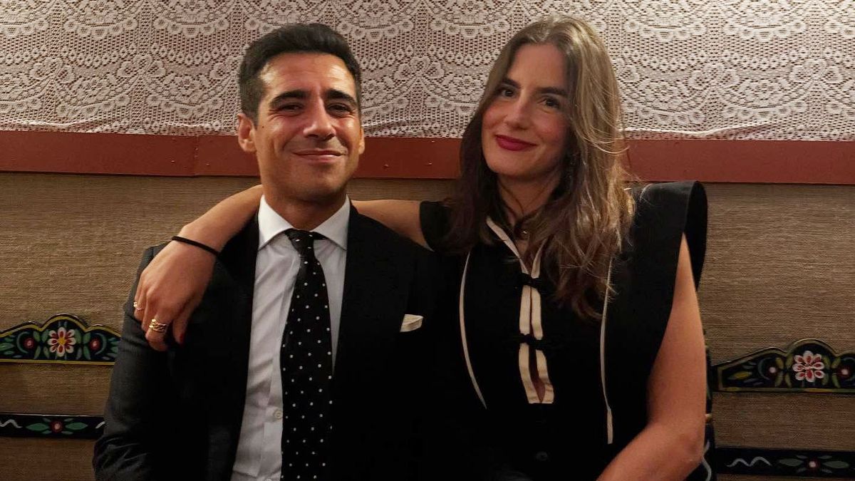Blanca Llandres y Alberto Herrera