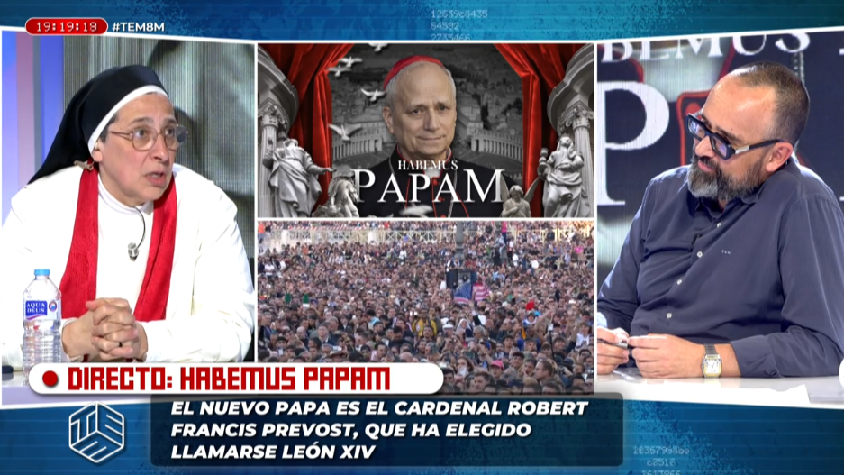 La conmovedora reacción de Sor Lucía Caram a la elección del nuevo papa: "Va a ser un papa con el corazón de Dios"
