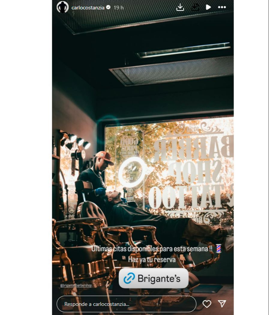 Carlo Costanzia está centrado en su negocio y se desmarca de la polémica entre Alejandra Rubio y Terelu Campos