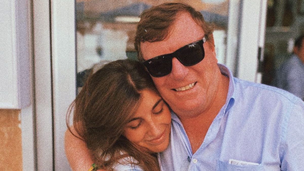 César Cadaval y su hija Patricia