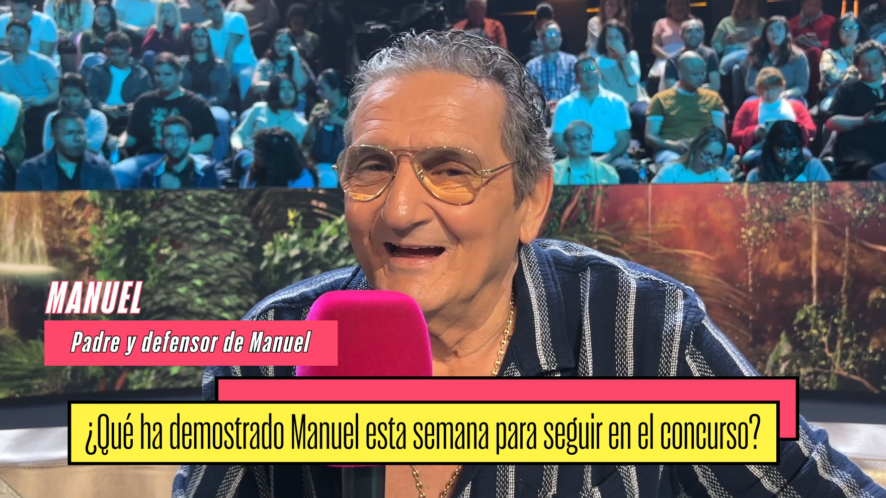 El padre de Manuel le felicita por su cumpleaños y lo defiende desde el plató: “Te mereces...” 'Supervivientes' 08/05/25