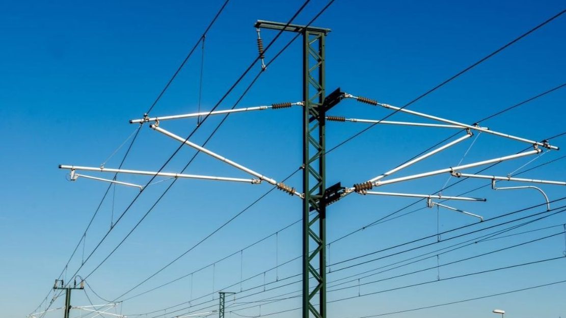 Imagen de archivo de una torre de alta tensión