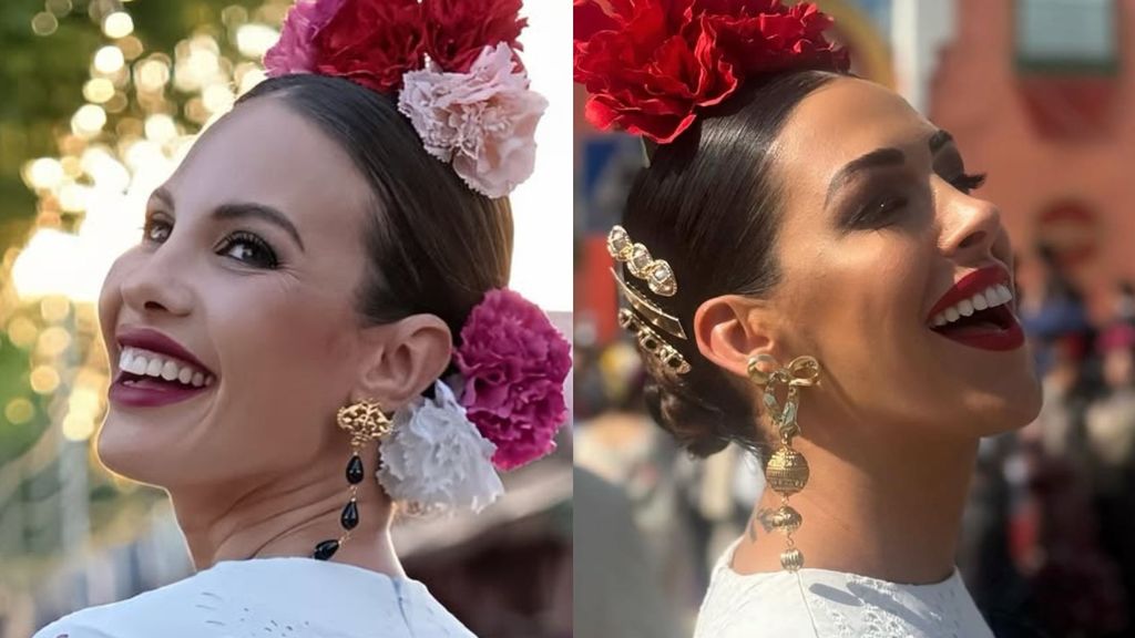 El vestido con el que han coincidido Jessica Bueno y Mirian Ramos en la Feria de Abril