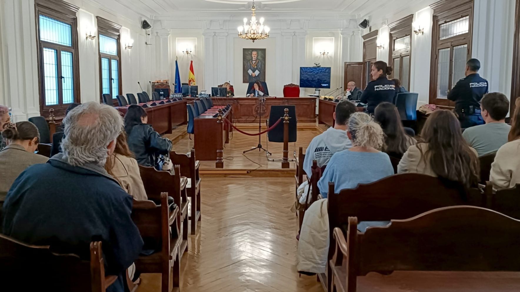 Juicio en la Audiencia Provincial de Pontevedra