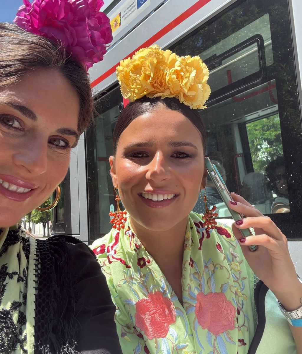 Lourdes Montes y Tana Rivera, juntas y cómplices en la Feria de Abril