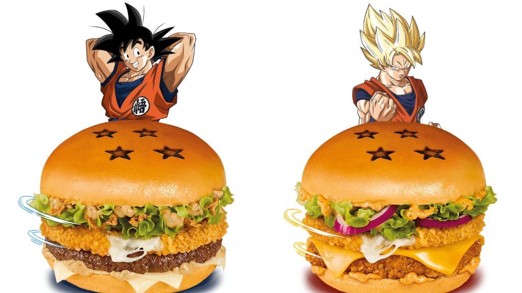 Comida para superguerreros: así son las hamburguesas oficiales de ‘Dragon Ball’