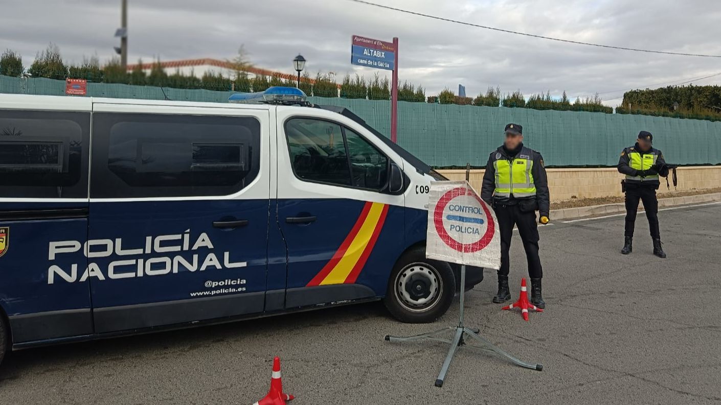 Control Policía Nacional