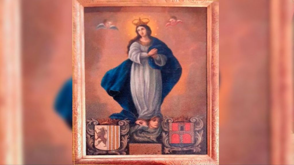 Cuadro del siglo XVIII recuperado en Arcos de la Frontera, Cádiz