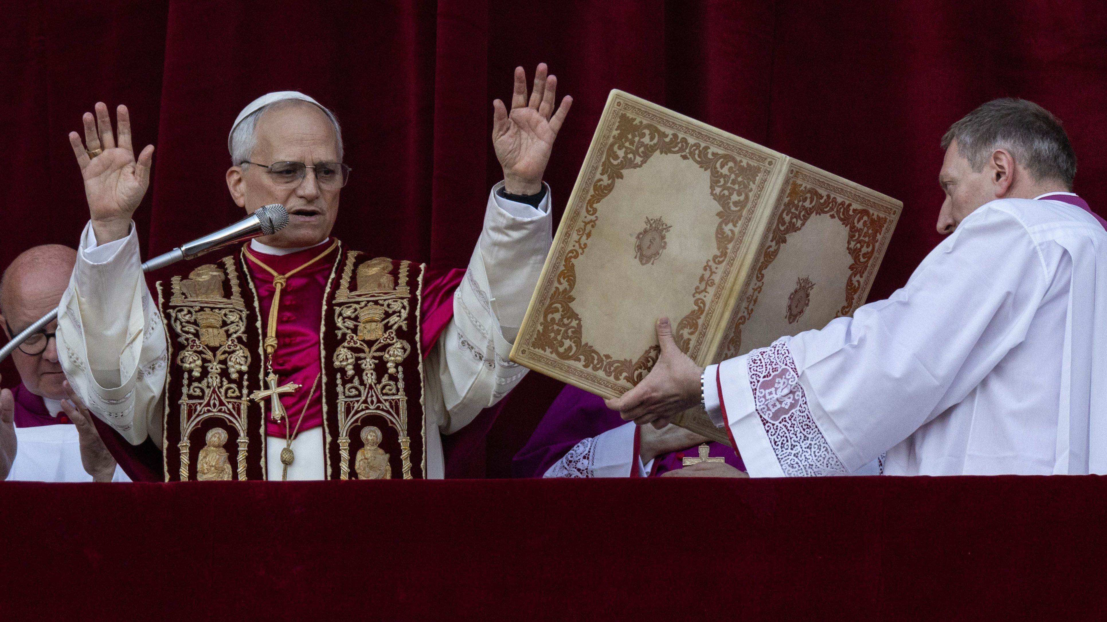 El papa León XIV.
