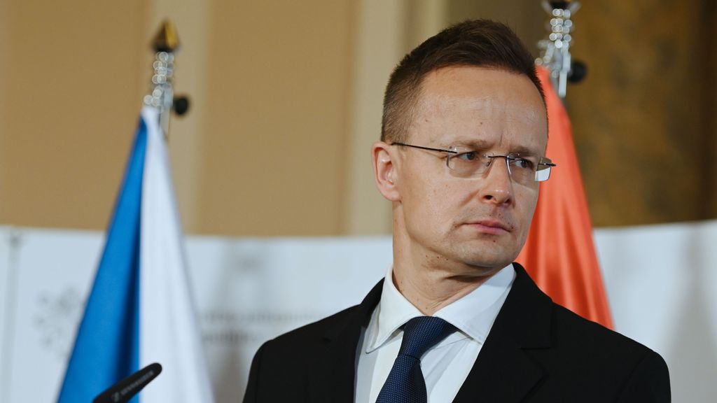 El primer ministro de Hungría, Peter Szijjarto