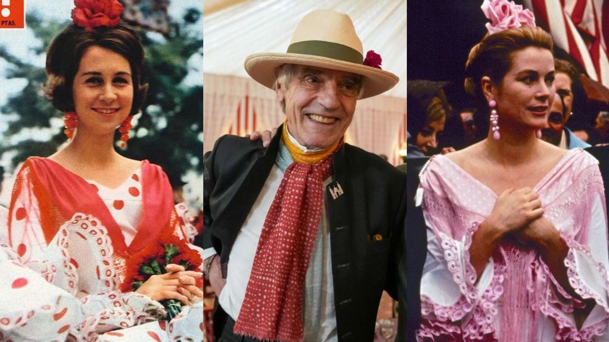 Famosos en la Feria de Abril