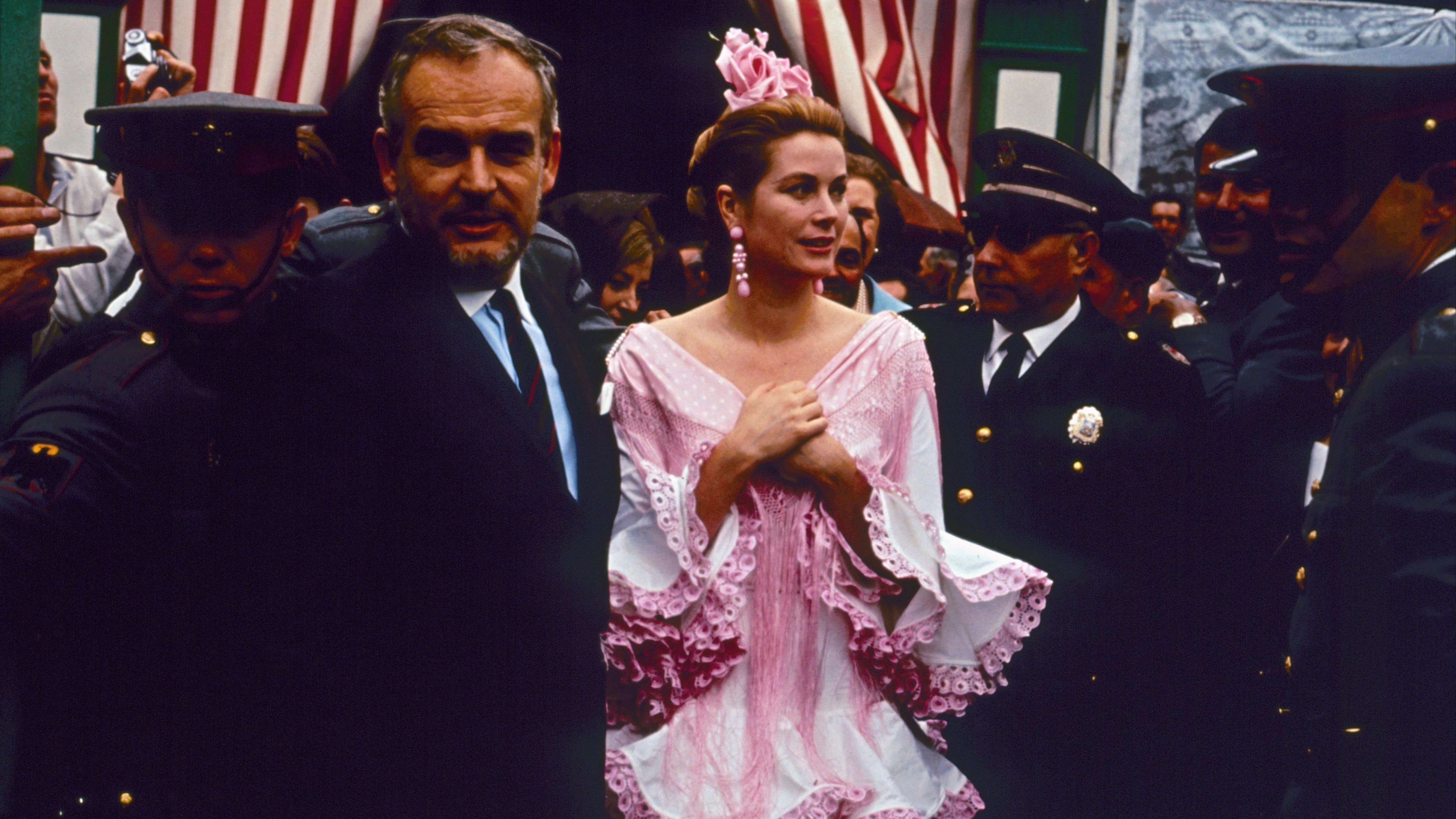 Grace Kelly, con Raniero en Sevilla en 1966