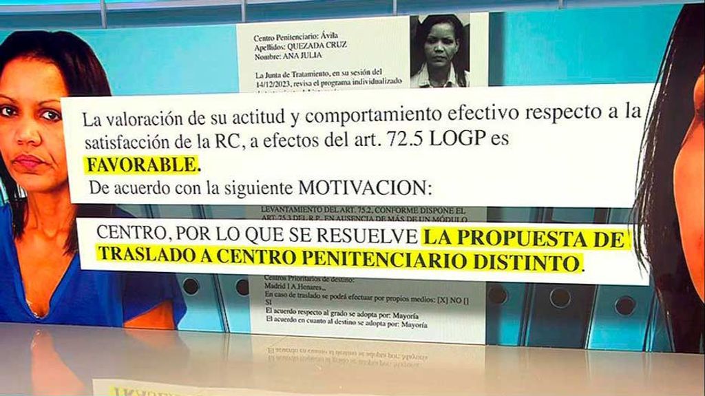 Ana Julia Quezada tan solo ha pagado 320€ de los 500.000 de la indemnización a la que fue condenada: "Creen que su evolución es favorable"