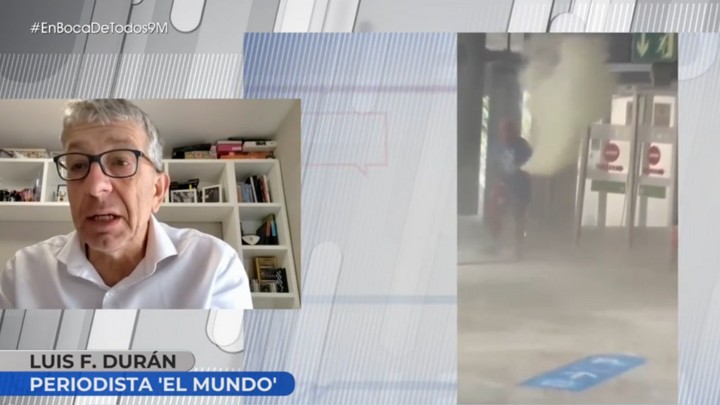 Luis F. Durán, sobre la preocupante situación de personas sin hogar viviendo en el aeropuerto: "Se están empadronando en la T4"