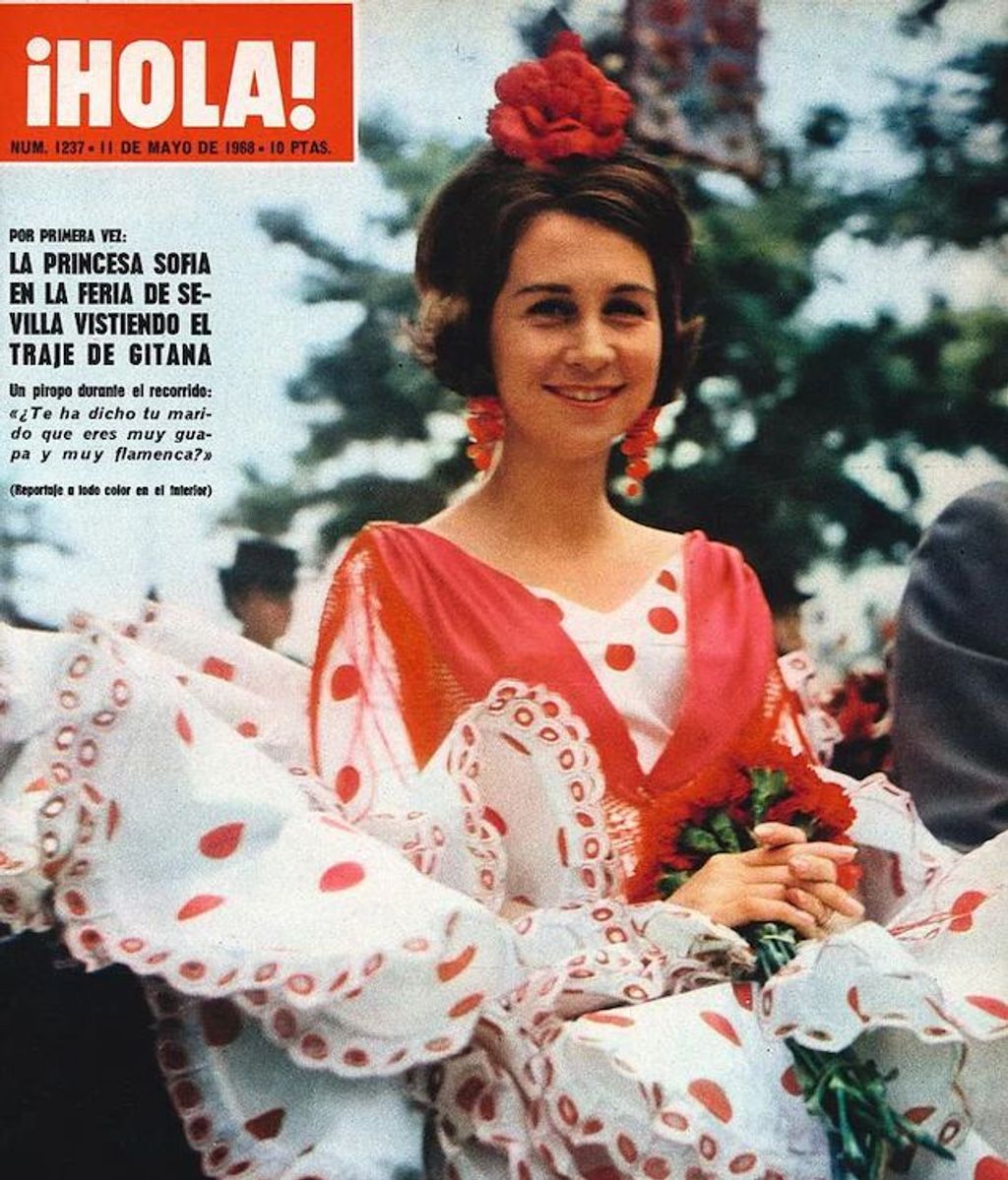 Reina Sofía en la Feria de Abril