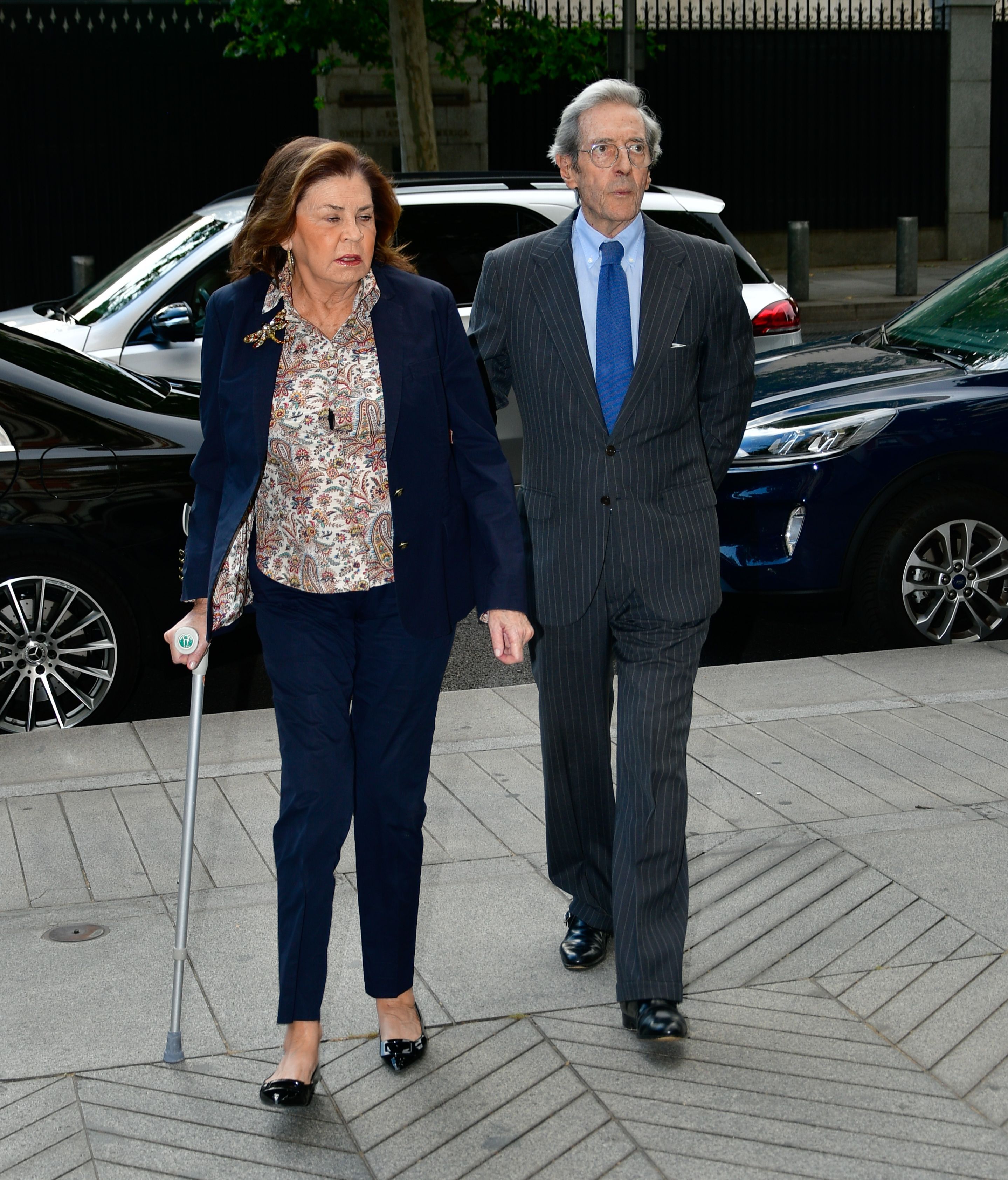 Alfonso de Borbón y su mujer, Marisa Yordi