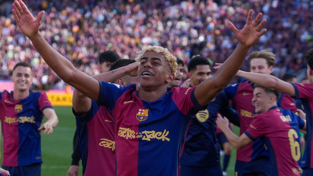 El Barça vence al Real Madrid por 4-3 y roza el título liguero tras un partido de infarto