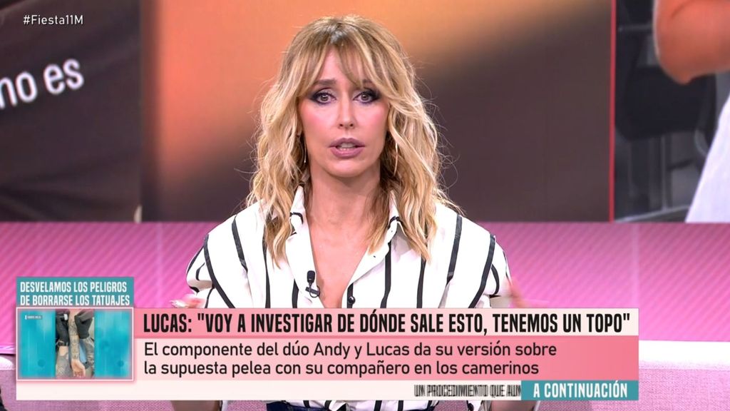 Lucas se pronuncia sobre su polémica pelea con Andy: "Es algo personal" Fiesta 2025 Programa 299