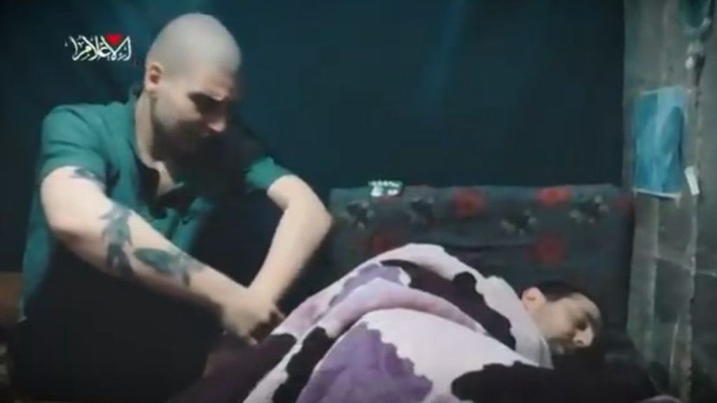 Hamás publica un desgarrador vídeo en el que se ve el estado en el que se encuentran sus rehenes