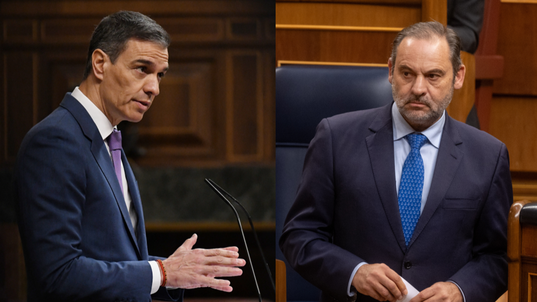 Los whatsapps entre Pedro Sánchez y José Luis Ábalos que manifiestan su discrepancia con algunos barones