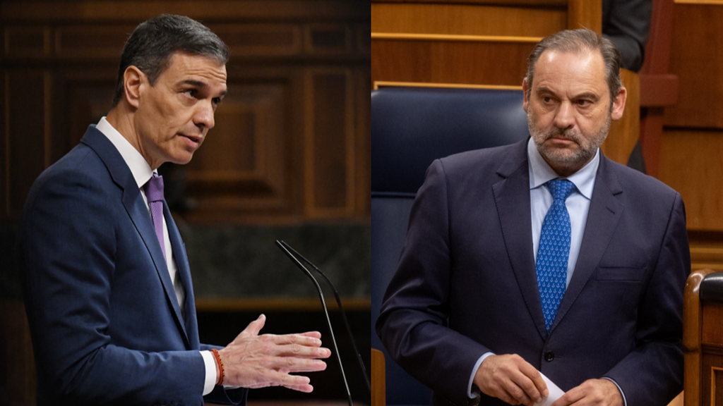 Pedro Sánchez y José Luis Ábalos