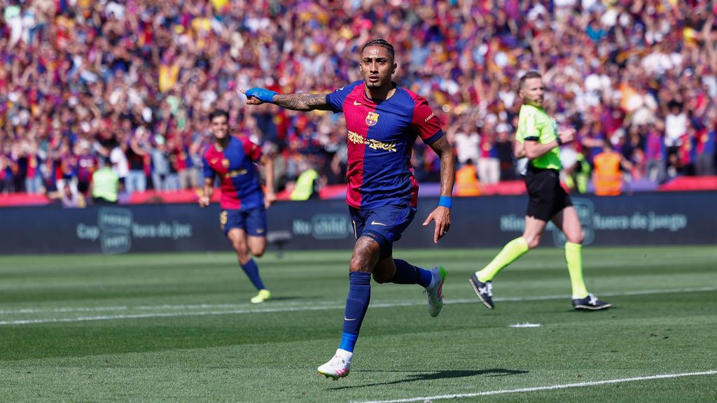 El Barça vence al Real Madrid por 4-3 y roza el título liguero tras un partido de infarto
