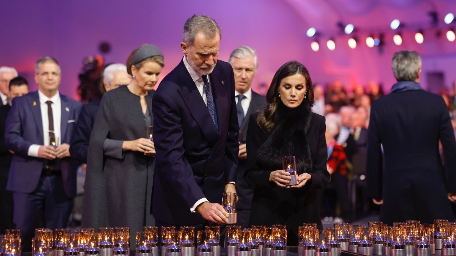 Los Reyes, presentes en el homenaje a los españoles de Mauthausen en el 80 aniversario de la liberación del campo