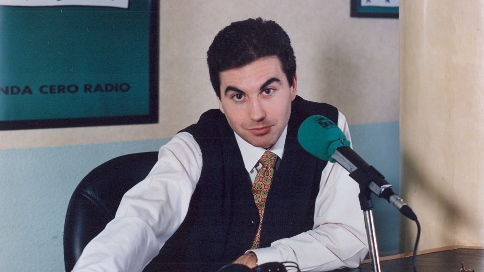 Carlos Alsina en su juventud