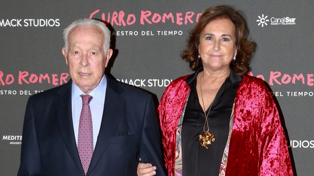 Curro Romero y Carmen Tello, en una foto de archivo