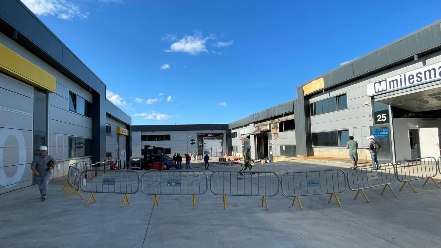 El polígono tras la reapuerta parcial