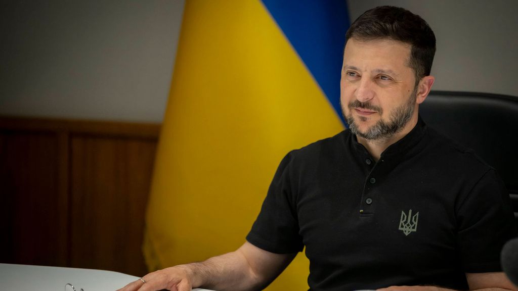 El presidente de Ucrania, Volodimi Zelenski