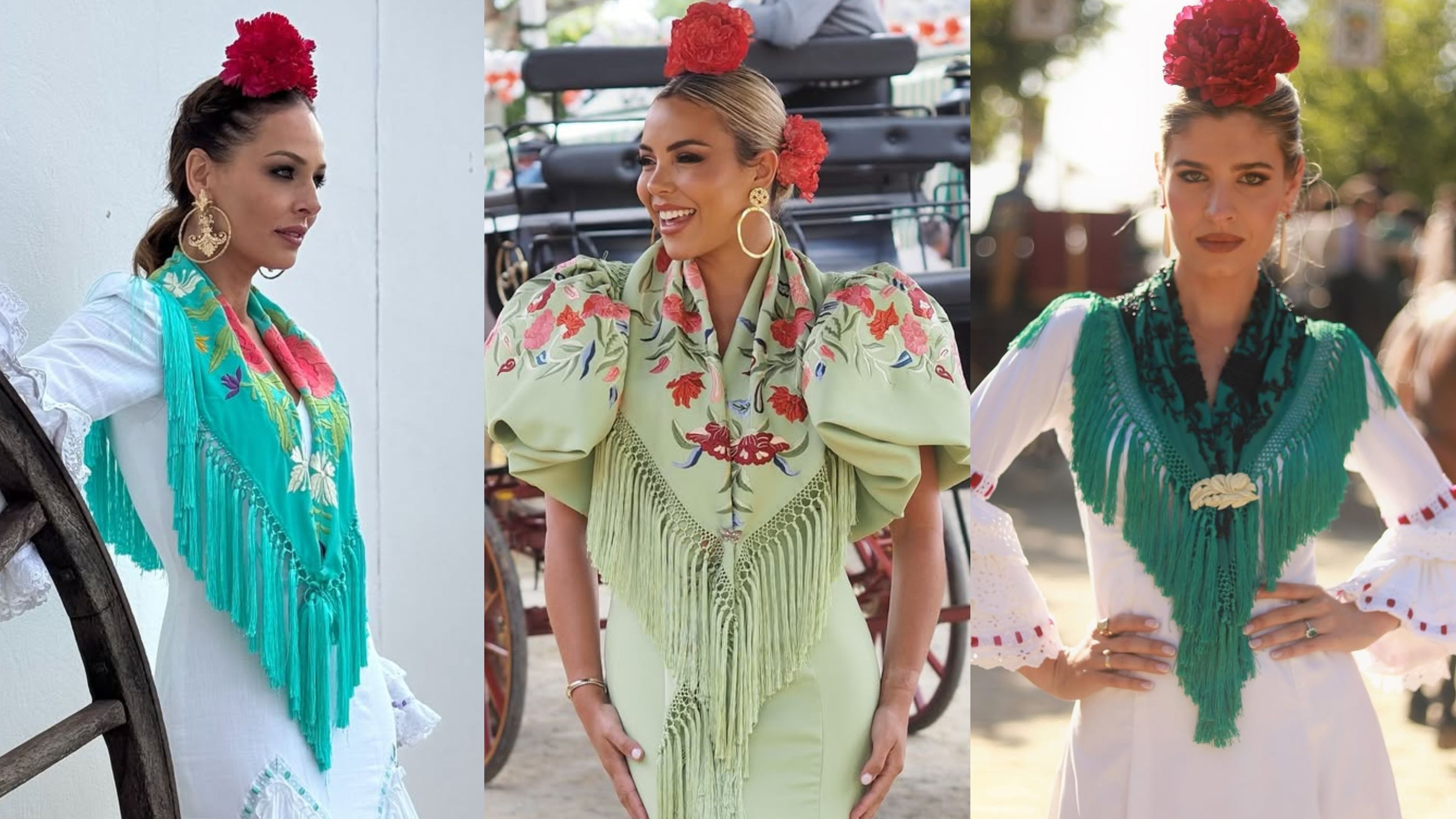 Se acabó la Feria de Abril: de Eva González a Alba Silva, los trajes de flamenca más top de 2025