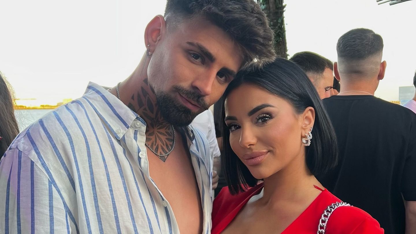 Isaac Torres y su novia, Dana García