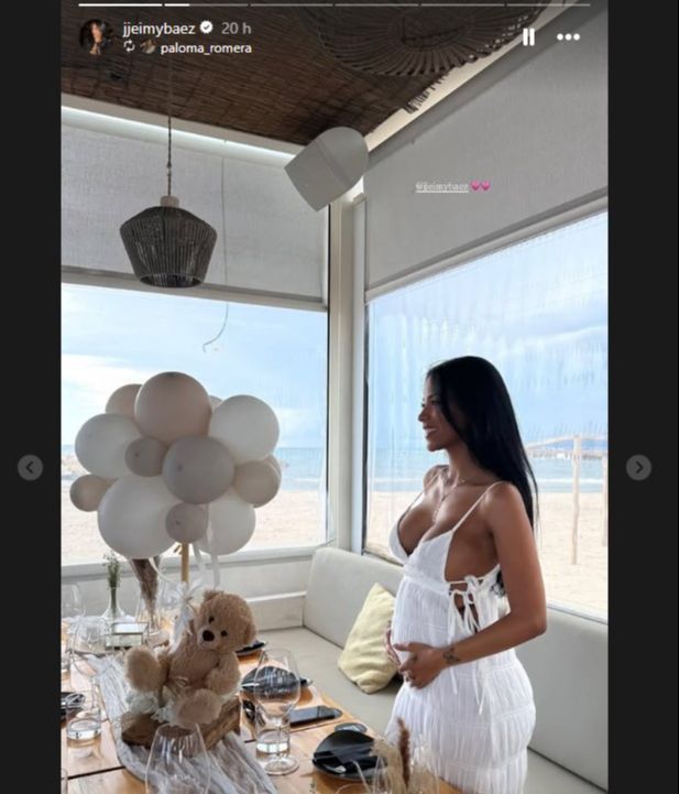 Jeimy Baéz embarazada