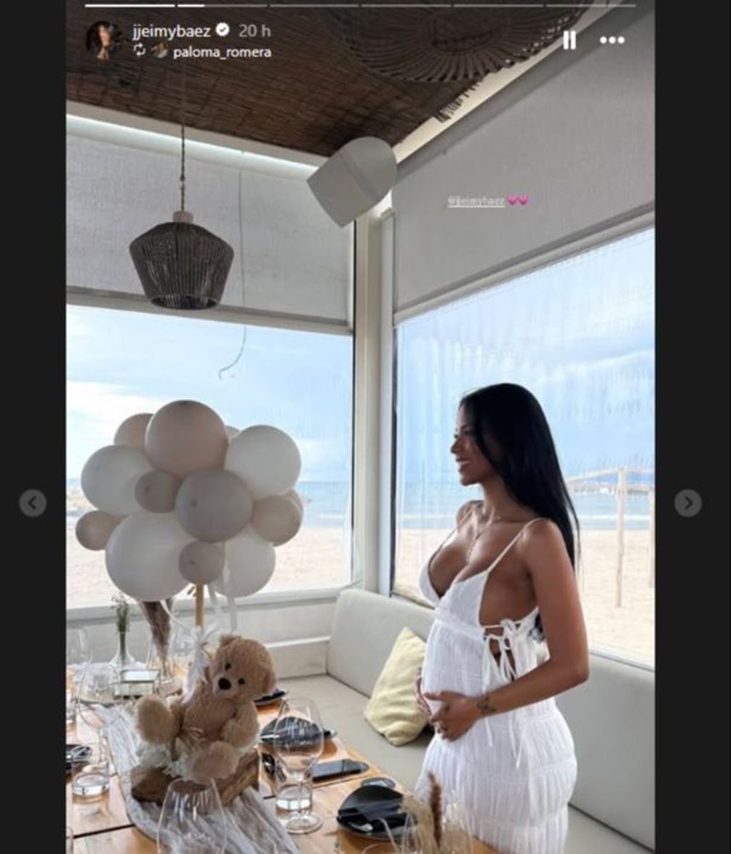 Jeimy Baéz embarazada
