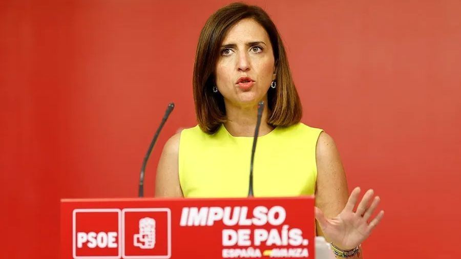 La portavoz del PSOE, Esther Peña