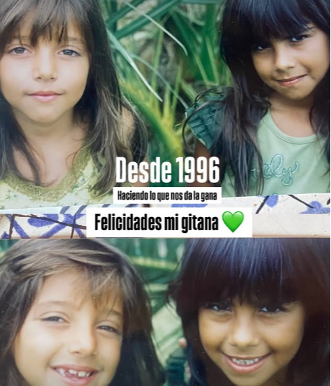 Lola Orellana ha felicitado a la hija de Antonio Carmona