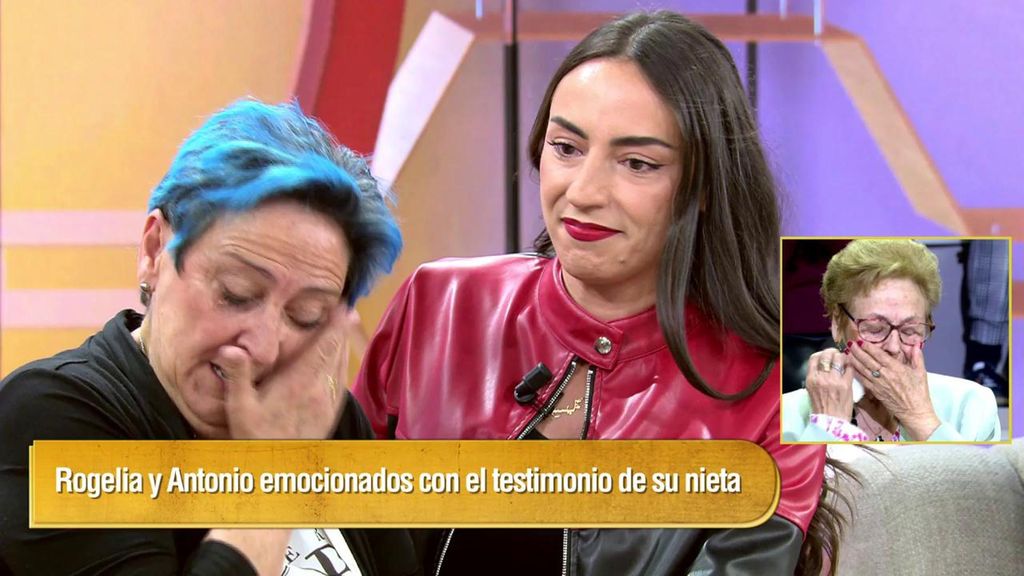 Las lágrimas de los abuelos de una invitada de 'El diario de Jorge' al escuchar su testimonio consiguen emocionar al plató