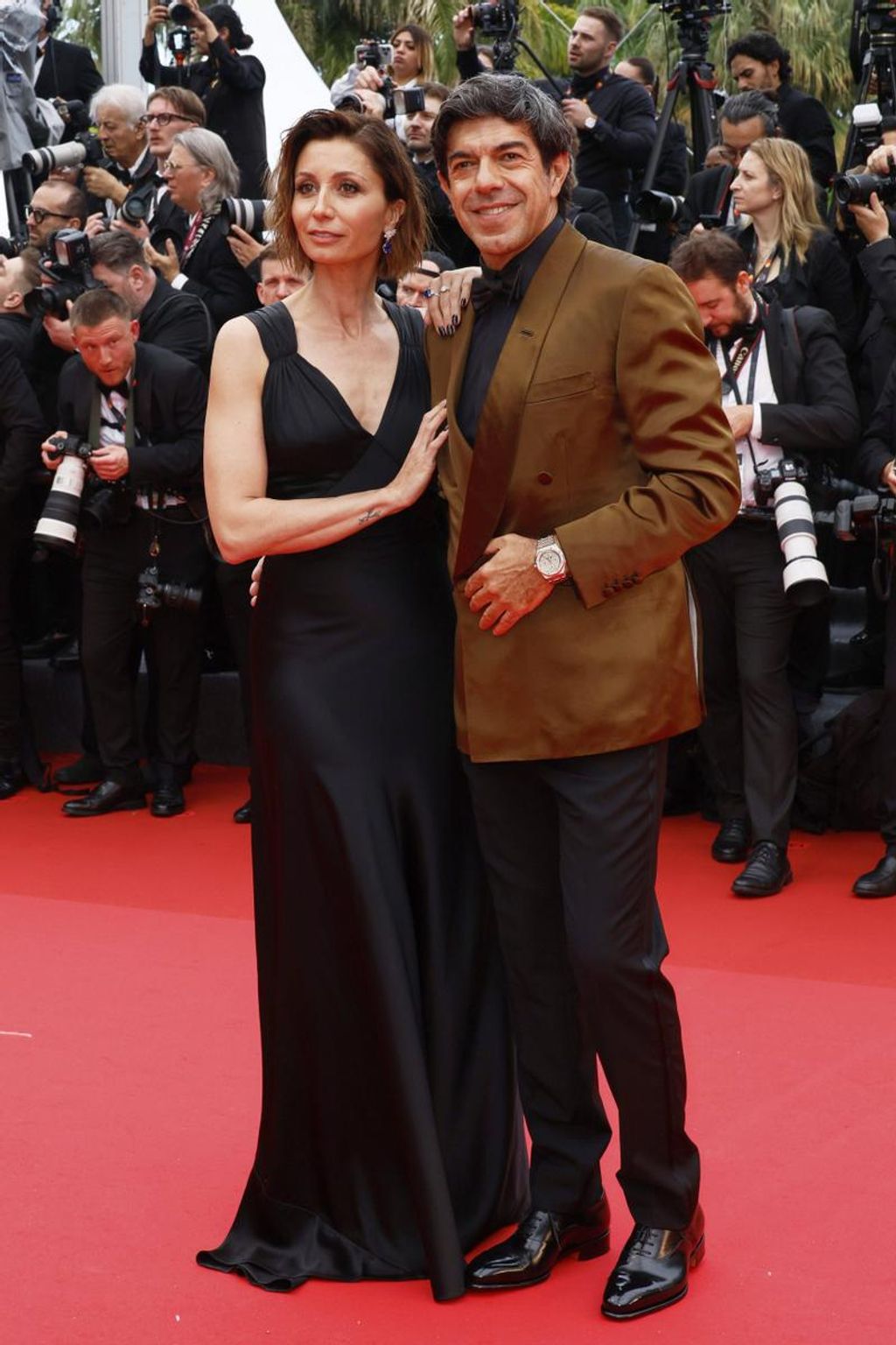 Anna Ferzetti y Pierfrancesco Favino
