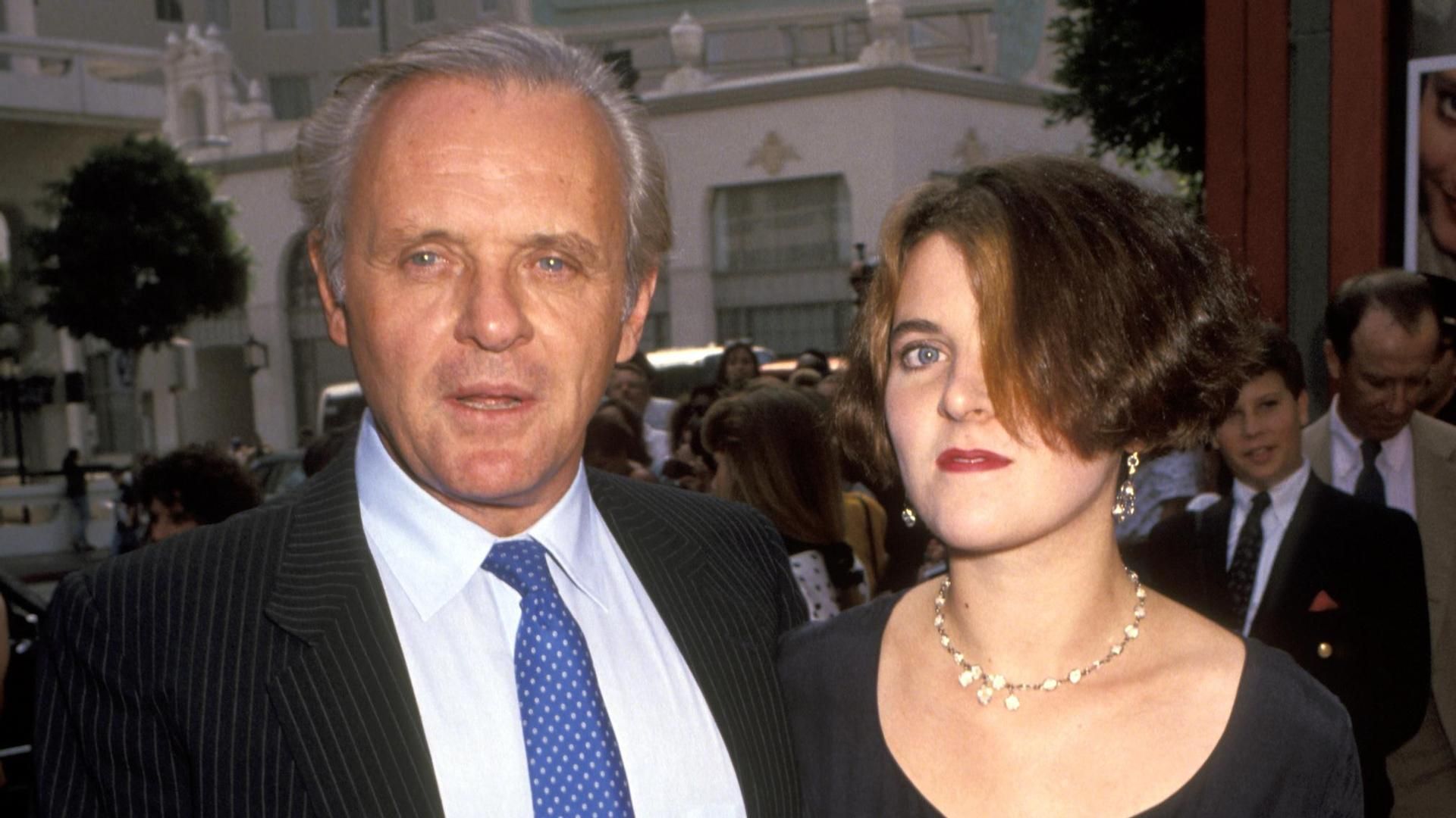 Anthony Hopkins y su hija Abigail