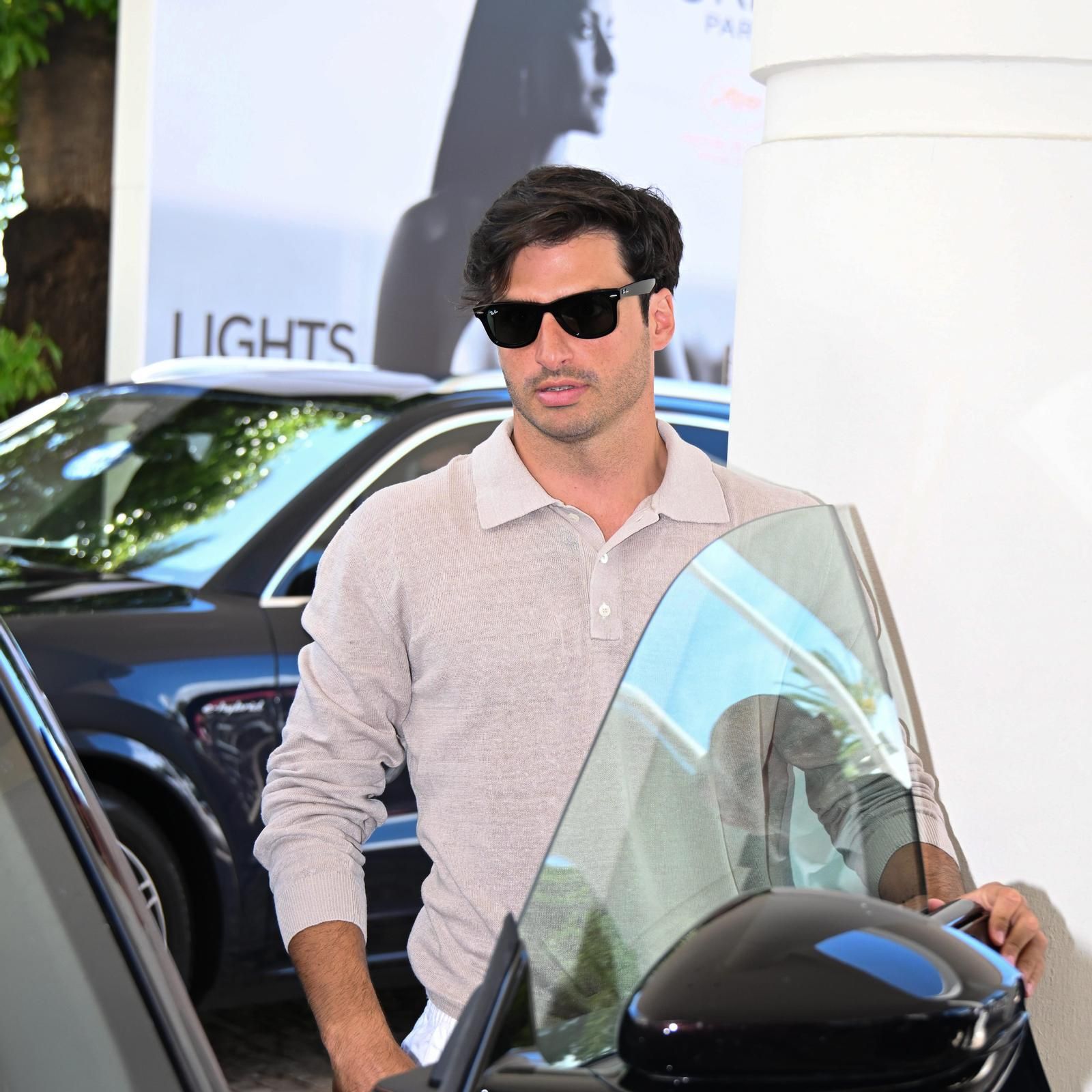 Carlos Sainz Jr. en el Festival de Cannes