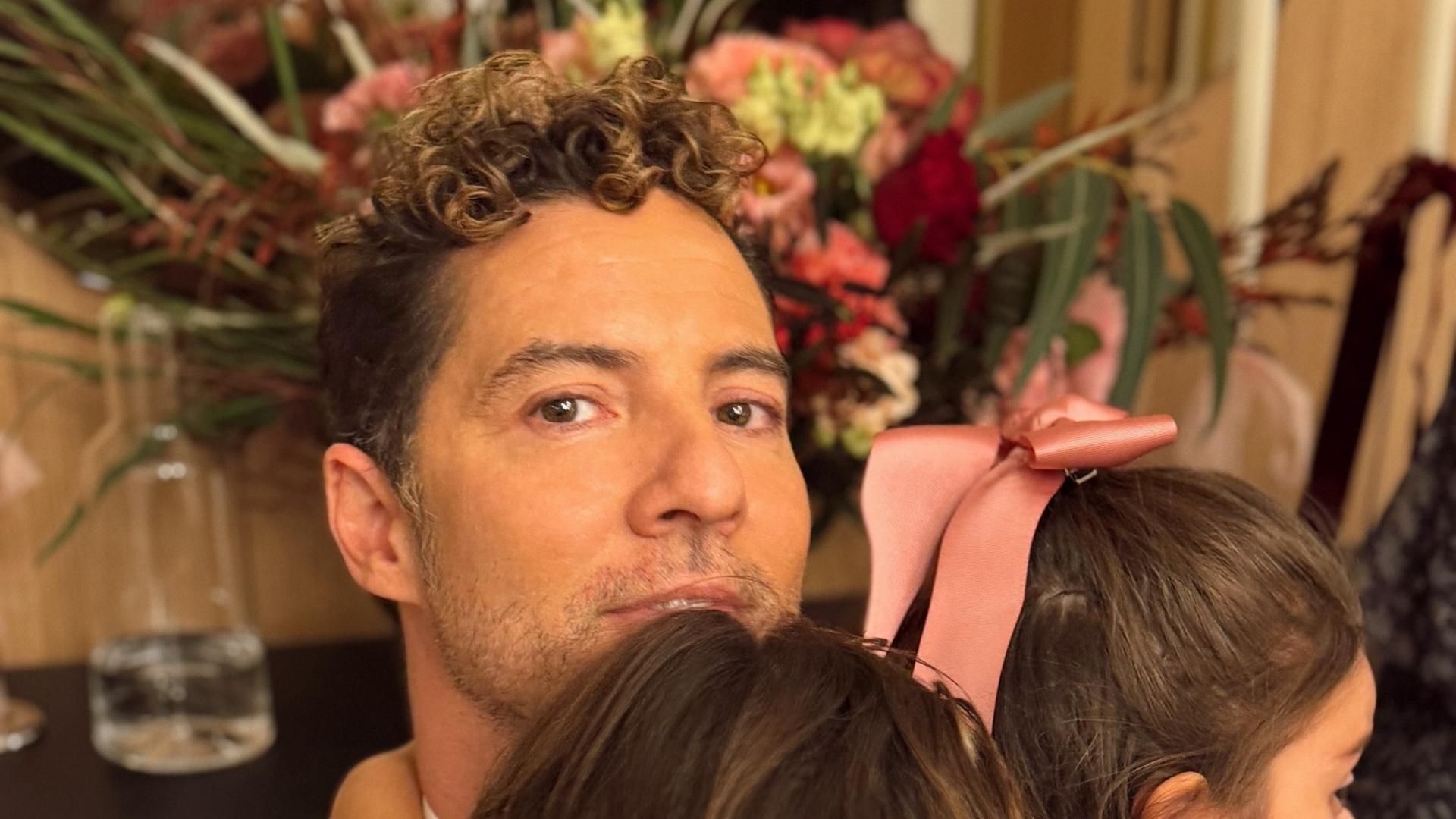 David Bisbal junto a sus hijos David Bisbal junto a sus hijos